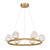 Savoy House Castello LED Chandelier in Warm Brass - 1-1237-6-322 Savoy House Castello LED Chandelier in Warm Brass - 1-1237-6-322