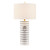 Savoy House Cindy One Light Table Lamp in White - 11-CD09