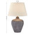 Savoy House Dakota One Light Table Lamp in Gray - 11-CD11 Savoy House Dakota One Light Table Lamp in Gray - 11-CD11