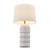 Savoy House Wehunt One Light Table Lamp in White - 11-CD15-WH Savoy House Wehunt One Light Table Lamp in White - 11-CD15-WH