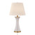 Savoy House Dana One Light Table Lamp in White - 11-CD19 Savoy House Dana One Light Table Lamp in White - 11-CD19