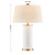 Savoy House Melissa One Light Table Lamp in Blanc de Blanc - 11-CD20-BDB