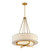 Savoy House Brentwood Four Light Pendant in Warm Brass - 7-4999-4-322