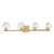 Savoy House Castello LED Bathroom Vanity in Warm Brass - 8-1239-4-322