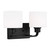 Generation Lighting Canfield Two Light Wall / Bath in Midnight Black - 4428802EN3-112
