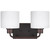 Generation Lighting Canfield Two Light Wall / Bath in Bronze - 4428802EN3-710