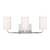 Generation Lighting Rhett Three Light Vanity in Chrome - GLV1003EN3/CH