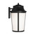 Generation Lighting Portola Lantern in Textured Black - GLO1161TXB