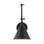 Visual Comfort Studio Salem One Light Wall Sconce in Midnight Black - 4298101-112