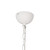 Alora Effie Four Light Chandelier in Antique White/Opal Glass - CH558439AWOP