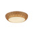 Alora Merida Two Light Flush Mount in Rattan - FM511014RA