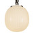 Alora Cherise Three Light Pendant in Matte Black/Glossy Ribbed Opal Glass - MP579707MBGR