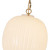 Alora Cherise Three Light Pendant in Brushed Gold/Glossy Ribbed Opal Glass - MP579712BGGR