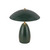 Alora Poppy LED Table Lamp in Pine Green - TL437409PGN