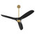 Quorum Province 56" Ceiling Fan in Aged Brass - 3-122-1540