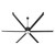 Quorum Enorme 100"Ceiling Fan in Black - 3-130-15