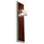 Quorum Guapo LED Wall Sconce in Satin Nickel|Walnut - 3-401-24