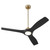 Quorum Avalon 52" Ceiling Fan in Aged Brass - 3-118-1540