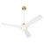 Quorum Avalon 52" Ceiling Fan in Aged Brass - 3-118-640