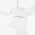 Quorum Allegro 52" Ceiling Fan in White - 3-119-6