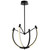 Quorum Utopia LED Ceiling Mount in Black - 3-6141-15