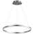 Quorum Circulo LED Pendant in Satin Nickel - 3-64-24