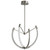 Quorum Utopia LED Ceiling Mount in Satin Nickel - 3-6141-24