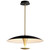 Quorum Spacely LED Pendant in Black|Aged Brass - 3-647-1540