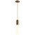 Quorum Magnum LED Pendant in Aged Brass - 3-653-140