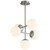 Quorum Nebula LED Pendant in Satin Nickel - 3-680-24