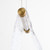 Quorum Veer LED Pendant in Aged Brass - 3-6102-40