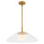 Quorum Eros LED Pendant in Brushed Brass - 3-659-56