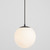 Quorum Luna LED Pendant in Black - 3-672-15