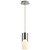 Quorum Ellipse LED Pendant in Polished Nickel - 3-677-220