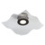 Quorum Medusa LED Ceiling Mount in Black - 3-807-15
