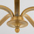 Quorum Chantelle Five Light Chandelier in Brushed Brass - 6240-5-47