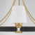 Quorum Hidalgo Six Light Chandelier in Aged Brass - 635-6-80