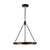 Alora Duo LED Pendant in Classic Black/Gold Shimmer - PD302724CBGS-UNV-010