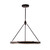 Alora Duo LED Pendant in Classic Black/Silver Shimmer - PD302732CBSS-UNV-010