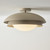 Capital Lighting Jensen One Light Semi Flush Mount in Taupe - 259211TP