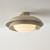 Capital Lighting Jensen One Light Semi Flush Mount in Taupe - 259211TP