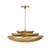 Capital Lighting Gia One Light Pendant in Aged Brass - 357711AD
