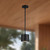Kuzco Lighting Nordic LED Outdoor Pendant in Black - EP265104-BK