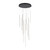 Kuzco Lighting Chute LED Pendant in Black - MP14924-BK-UNV-010
