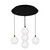 Kuzco Lighting Bolla LED Pendant in Black - MP3106BK-05