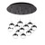 Kuzco Lighting Pluto LED Pendant in Black Chrome - MP402801BC-13