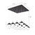 Kuzco Lighting Pluto LED Pendant in Black Chrome - MP402801BC-16