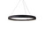 Kuzco Lighting Halo LED Pendant in Black - PD22753-BK-UNV-010