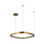 Kuzco Lighting Yukon LED Pendant in Vintage Brass - PD78019-VB-UNV