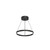 Kuzco Lighting Cerchio LED Pendant in Black - PD87718-BK-UNV-010